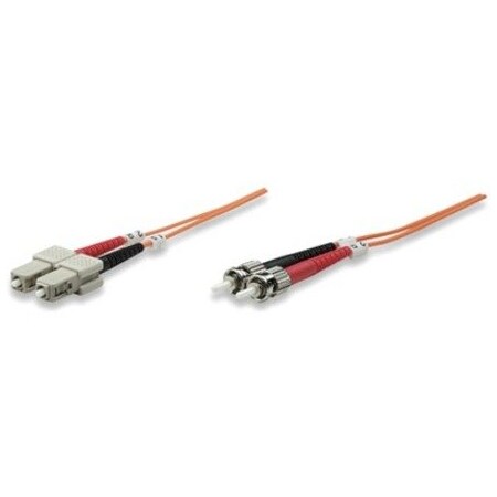 Intellinet Network Solutions 1M 3Ft St/Sc Multi Mode Fiber Cable 470100